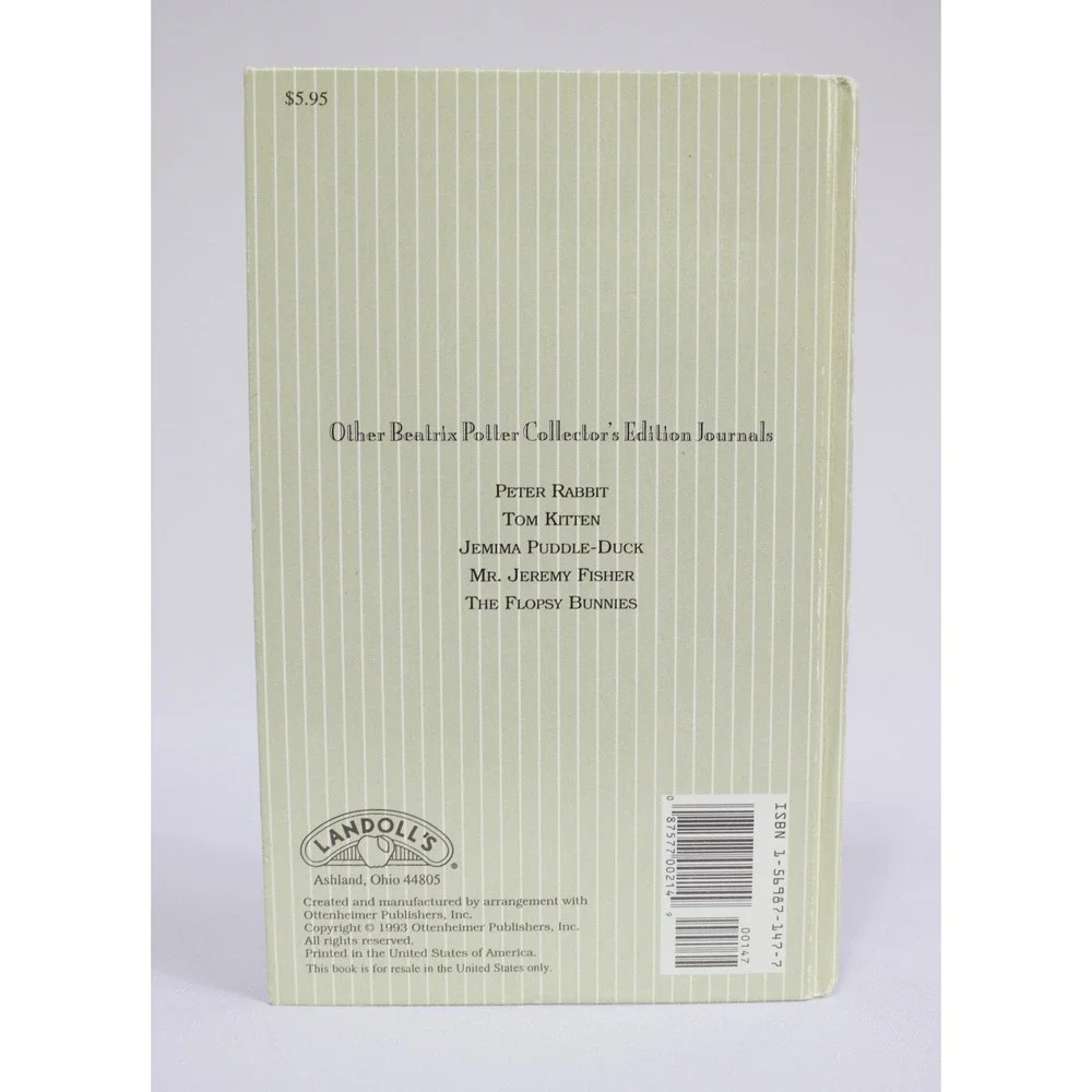 Beatrix Potter‎ Collector's Edition Blank Journal Benjamin Bunny